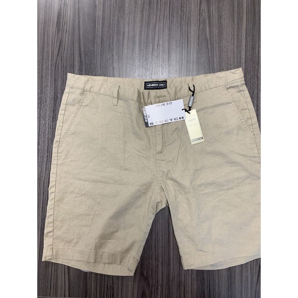 Members Only Mens slim fit shorts 38